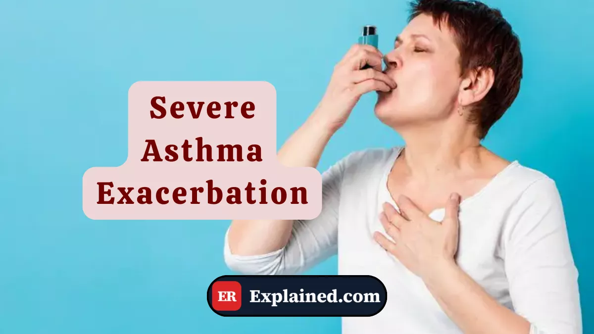 Severe Asthma Exacerbation: When Air Gets Trapped in the Lungs